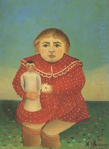 Henri Rousseau Portrait of a Child oil painting picture